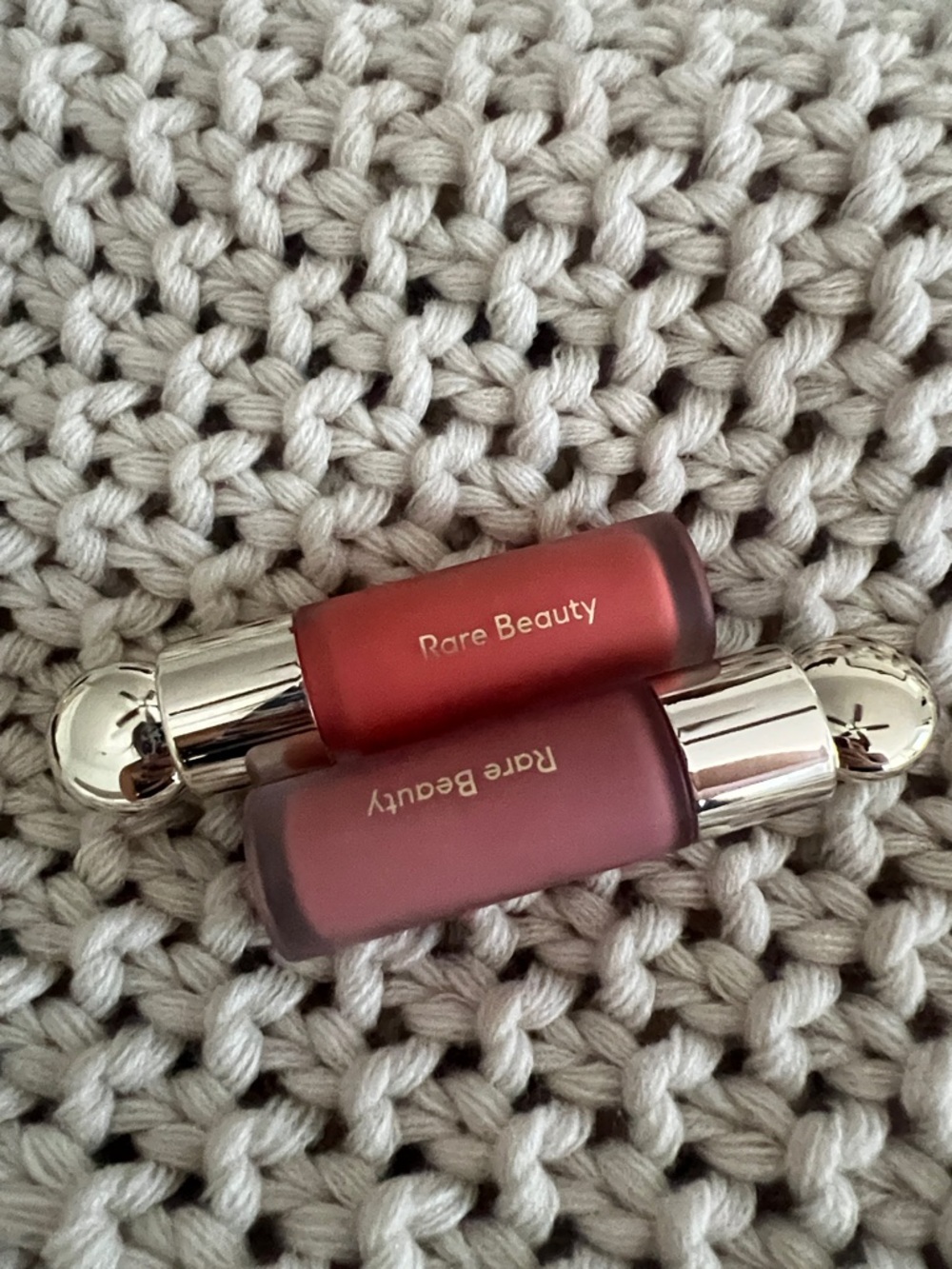 Rare Beauty blush. Joy and Hope